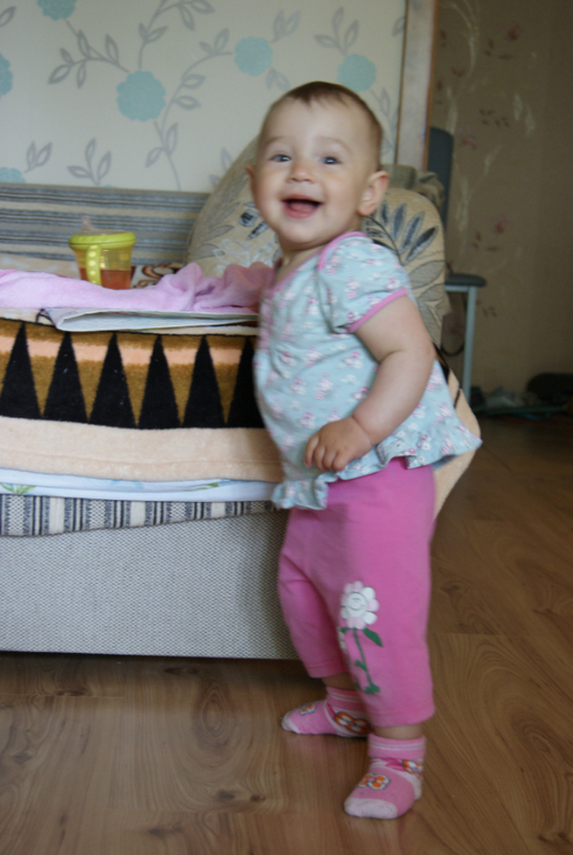 Надюльке 9,5 месяцев