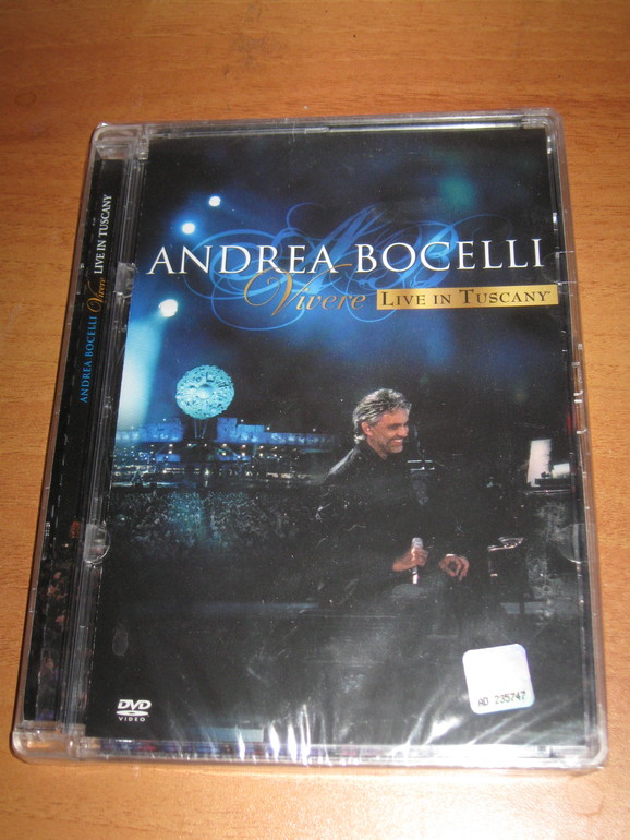 Ежедневники авторская работа, книга, диски новые Adrea Bochelli (лиц.)