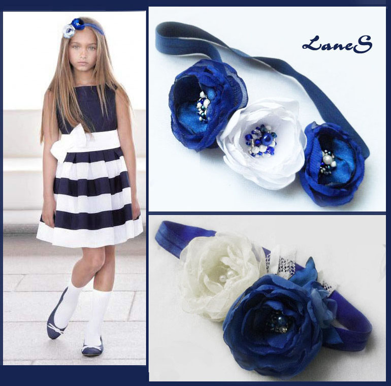 Эксклюзивыне повязочки на голову для маленьких модниц!