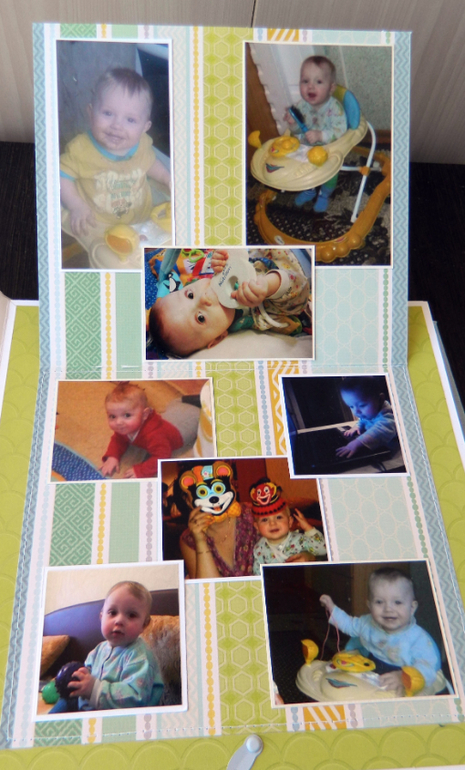 Альбом " Первый год жизни нашего сокровища - Максимки"