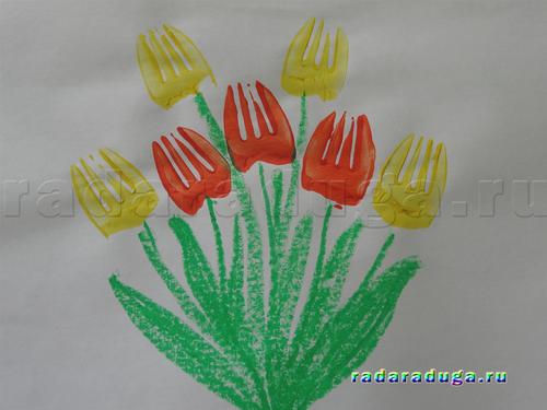 Тематическое занятие Тюльпан