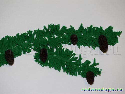 Тематическое занятие Шишки