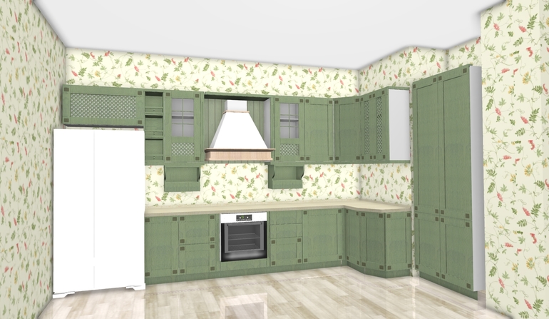 Проект кухни и вопрос про мойку