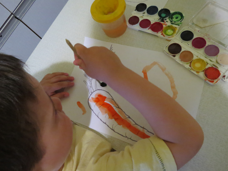 ТН "Как растут овощи" Отчет день 3