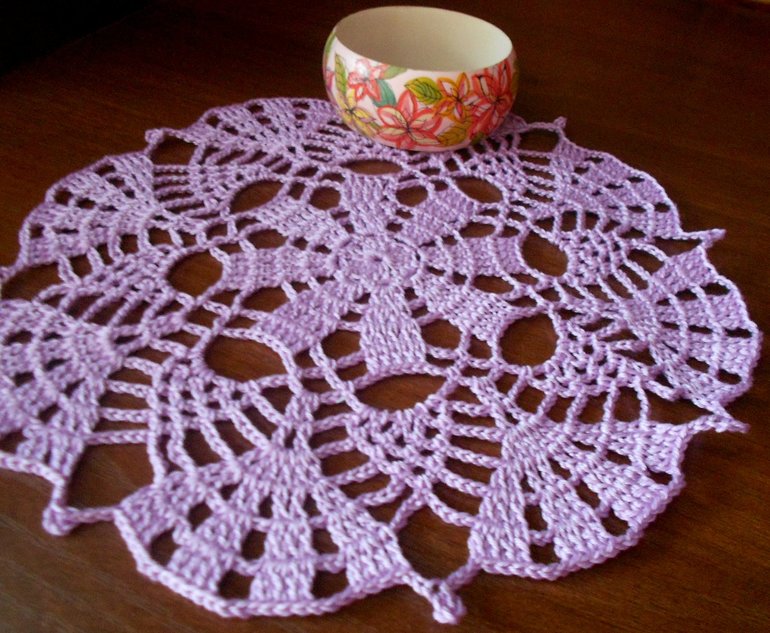 салфеточка лавандовая