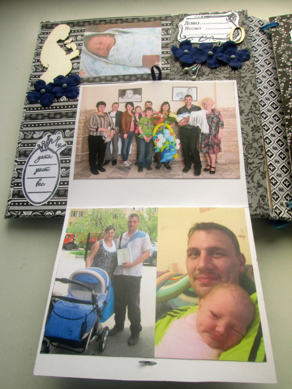 Cкрап альбом для моего племяша)