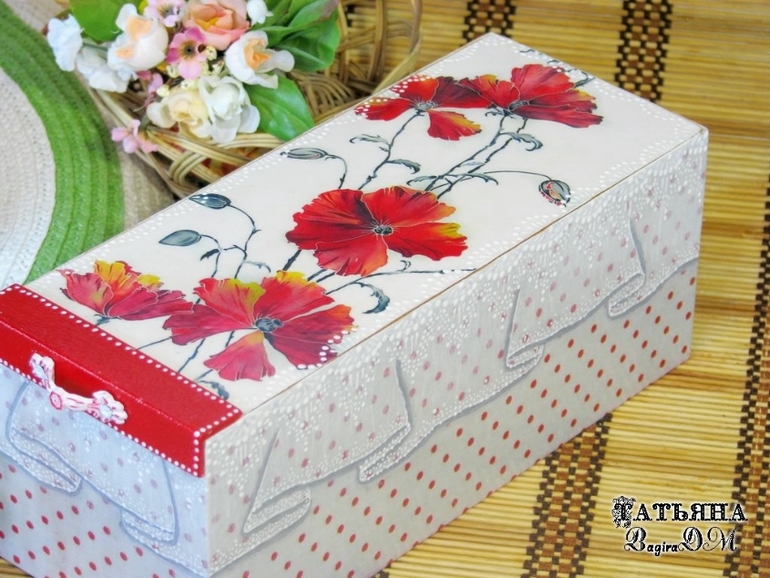 Чайная шкатулка, шкатулка для мелочей и досочки на закуску)))