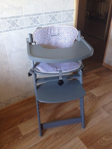 Наш новый стульчик для кормления Safety 1st Totem