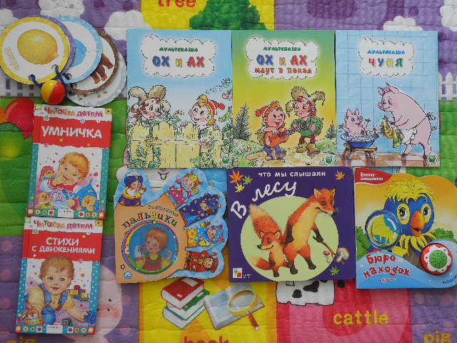 Наш дневник читателя 1 год и 10 месяцев. Часть 1.