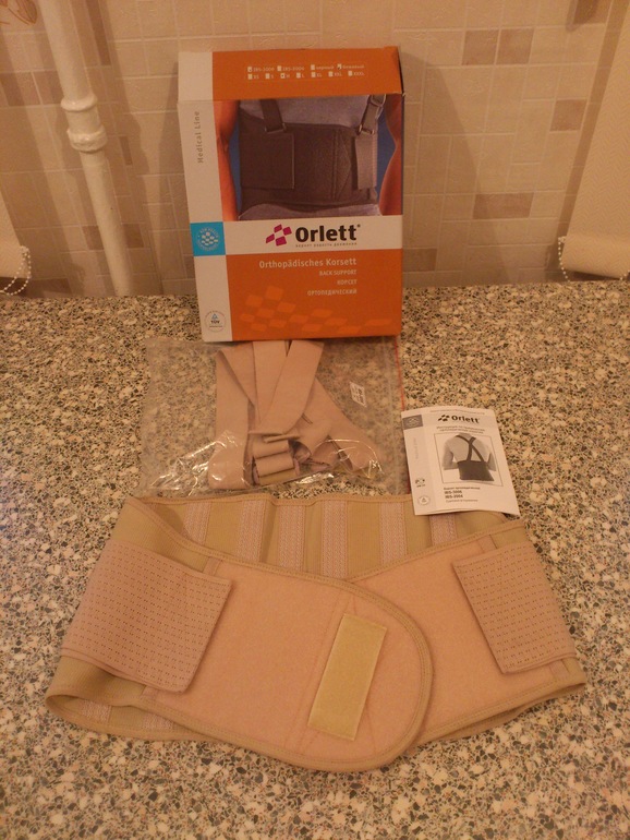 Продам корсет ортопедический ORLETT