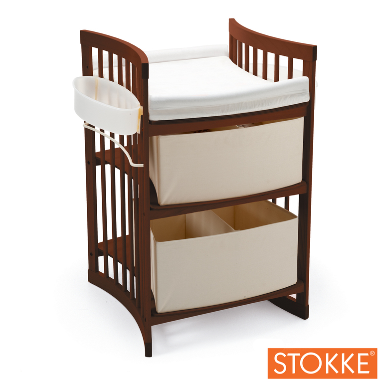 Продам кроватку и пеленальный комод Stokke (тёмно-коричневый), г. Москва, м. Киевская