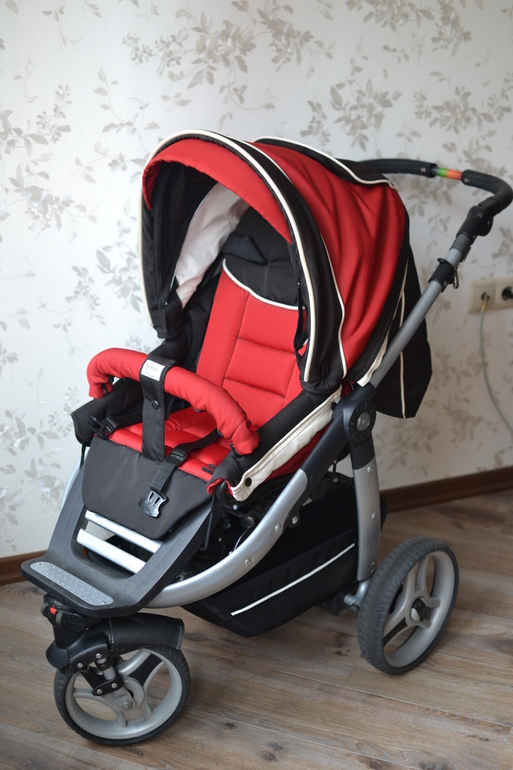 Продам коляску б\у Teutonia Spirit S3 2в1 с аксессуарами 14500руб.