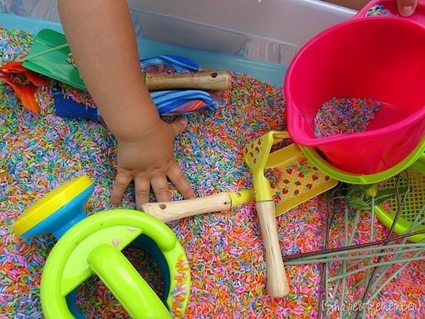 Цветной рис