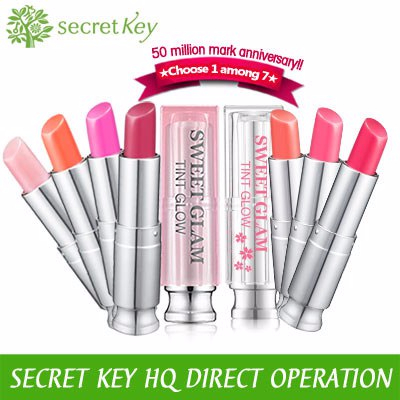 Crystal glam tint. Secret Key помада. Секрет Кей помада. Тинт Глоу Кисс. Помада корейская Secret Key.