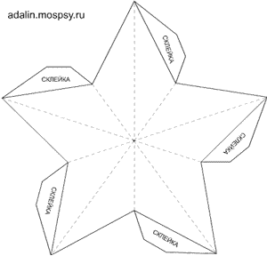 Звезда в интерьере