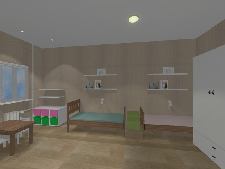 Детская для разнополых двойняшек