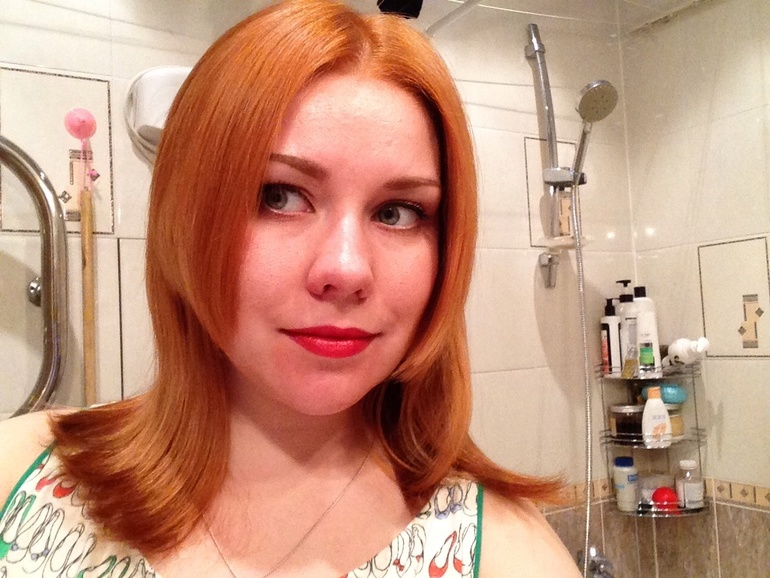 Решилась на новую стрижку