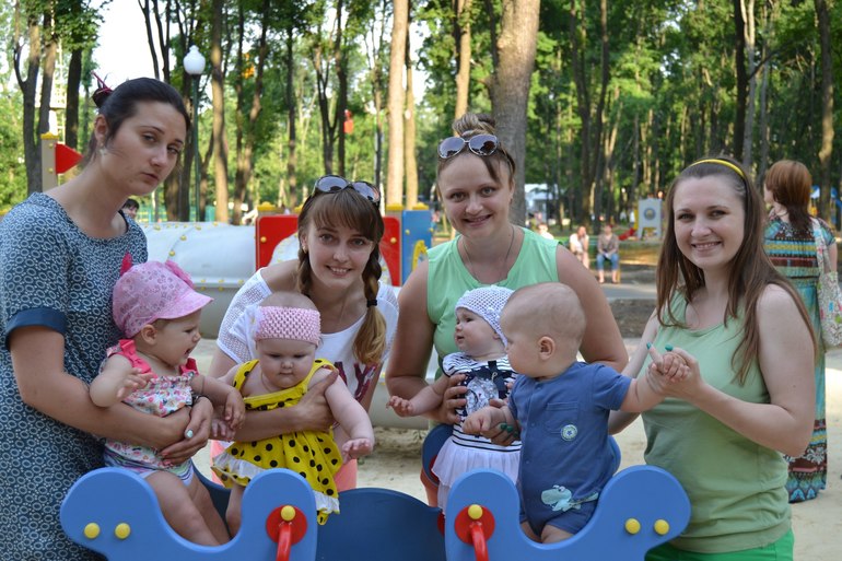 встреча мамулечек-красотулечек