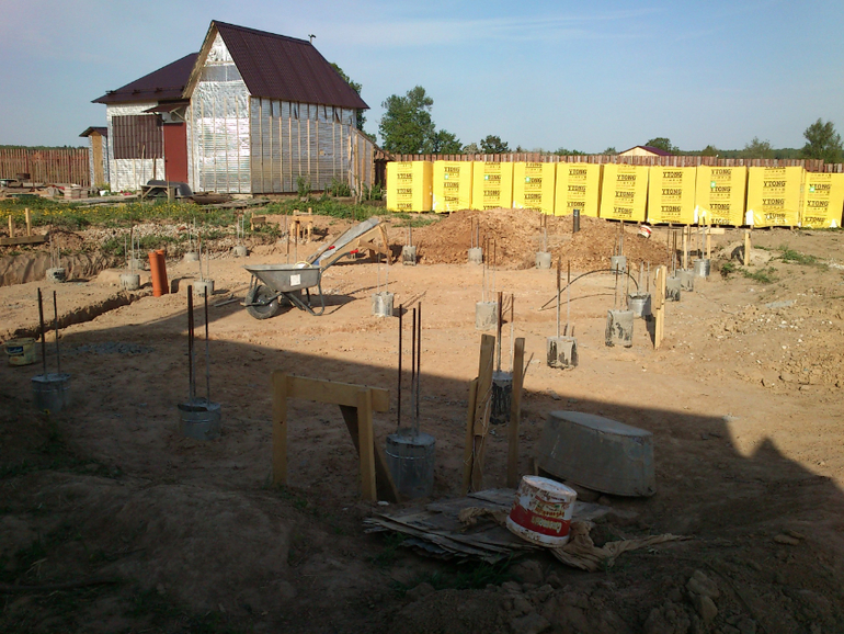 Наша стройка: дом из блоков своими силами