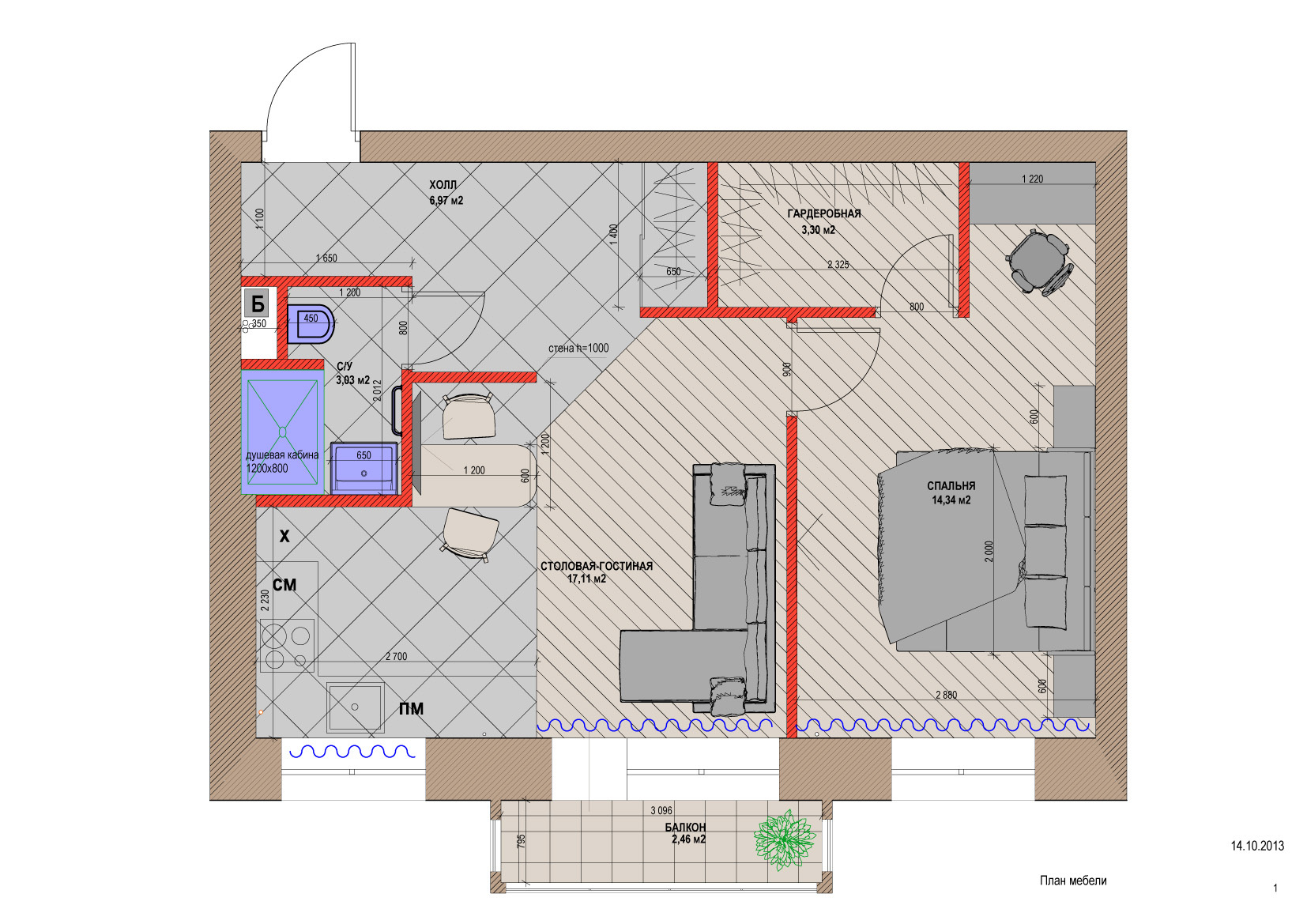 Перепланировки стандартных двушек