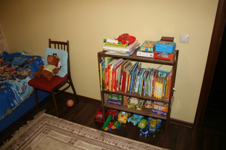 Детская, только начали обставлять.