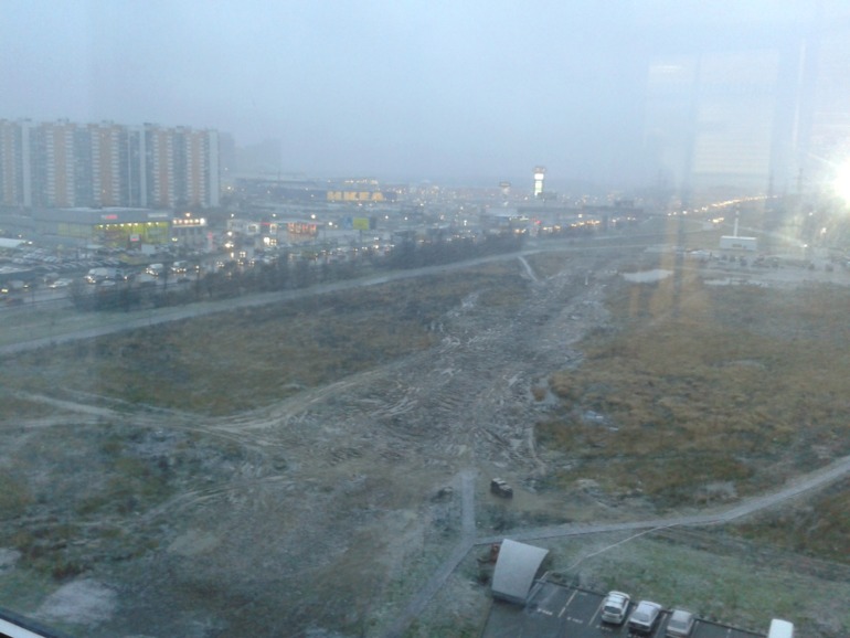 Зима...26 ноября 2013г