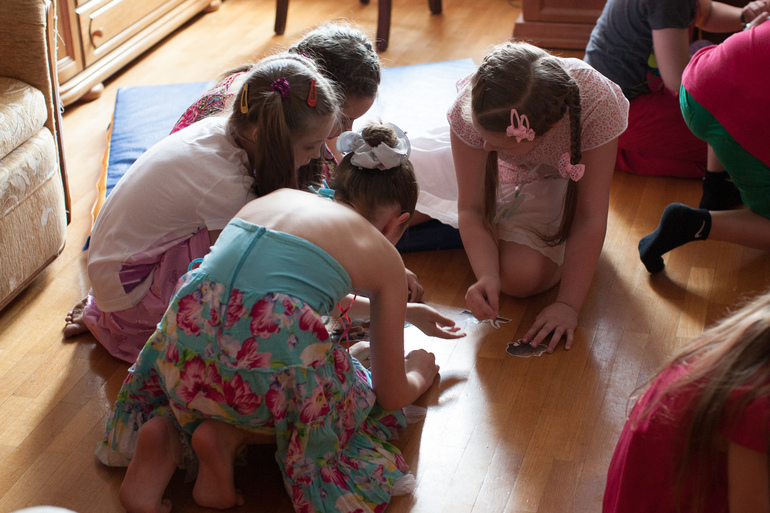 День рождения Иришки - 8 лет