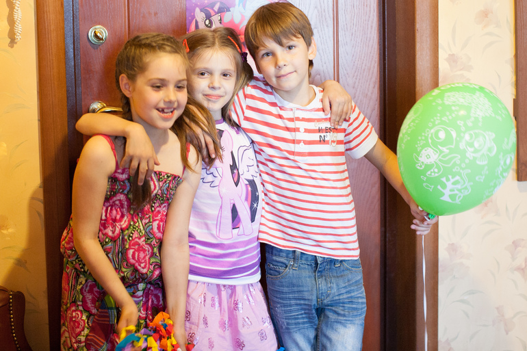 День рождения Иришки - 8 лет