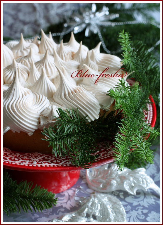 Рождественский немецкий пирог.