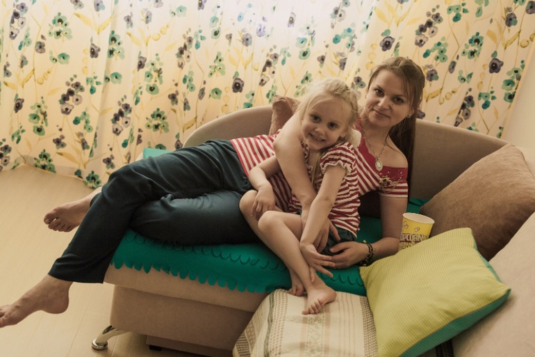 Мама и дочка....