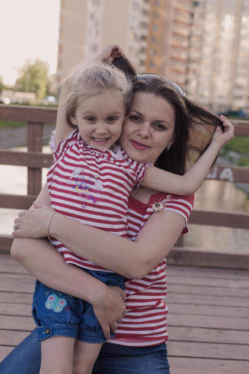Мама и дочка....