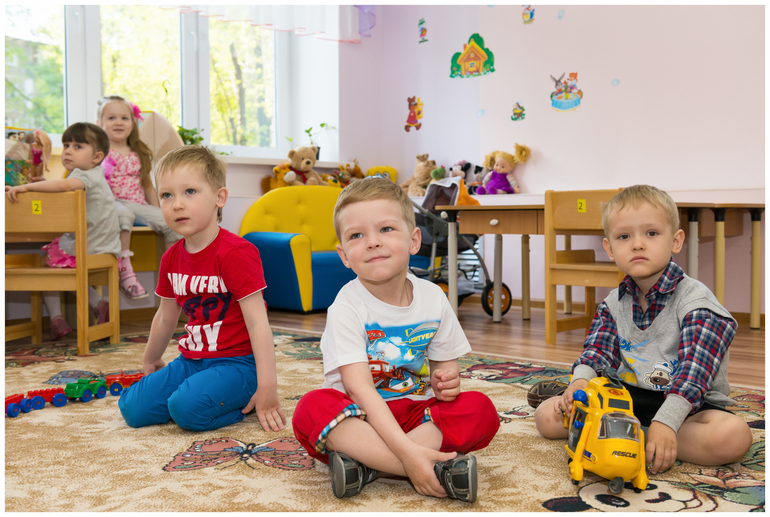 Фотосессия в детском саду