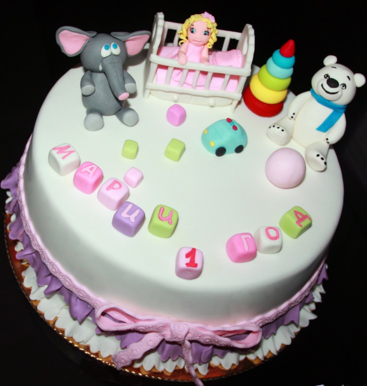 Детские торты на заказ