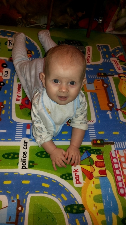 Моему сокровищу 6 месяцев!