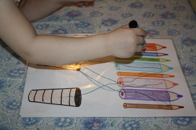 Толстый - тонкий.