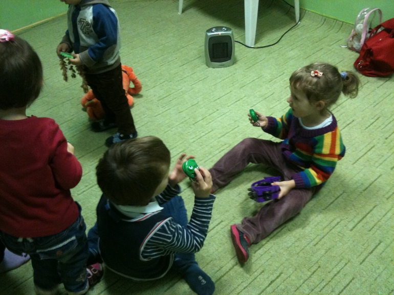 Впечатления от посещения развивающего музыкального занятия