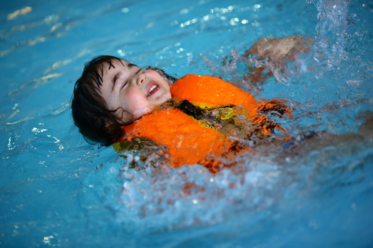 Заплыв семейный!