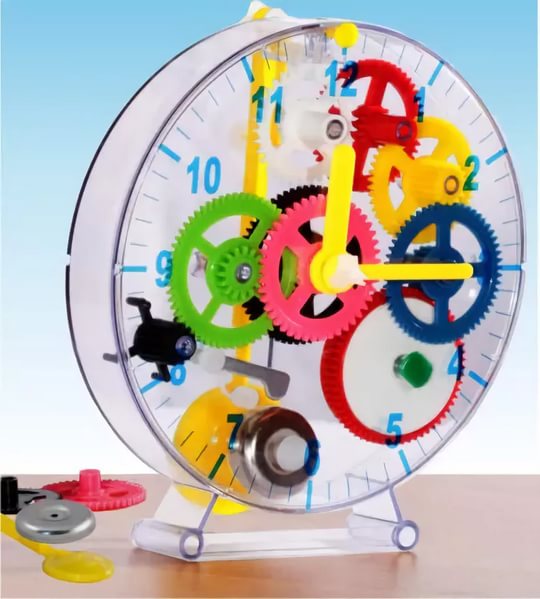 Часы конструктор купить. Часы конструктор. Часы конструктор для детей. Конструктор часы механические. Часы с шестеренками для детей.