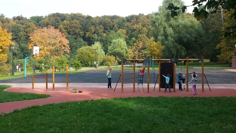 Детские площадки в парке царицыно фото
