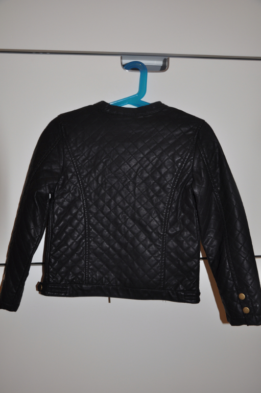 Куртка из эко кожи ZARA р4-5 (110)