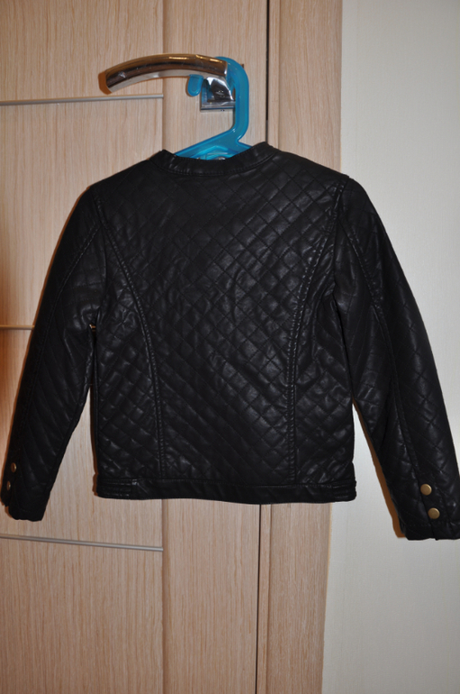 Куртка из эко кожи ZARA р4-5 (110)