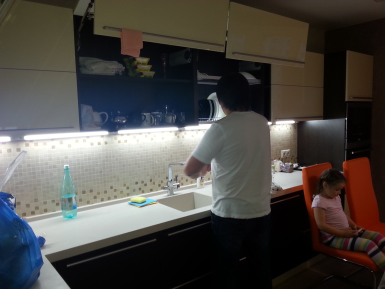 Наша кухня почти в своем финале