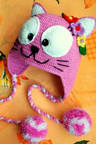 связалась шапочка и шарфик для дочи