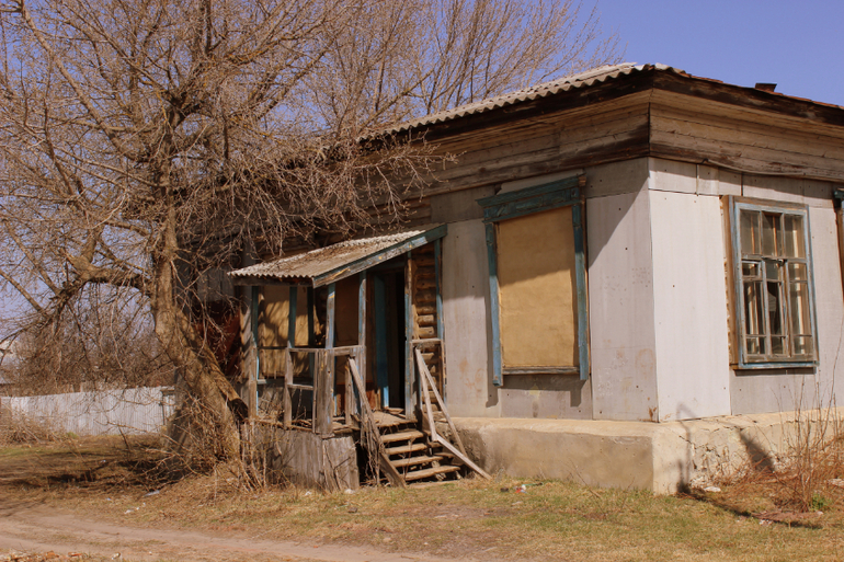 Сурск, садики, домишки и Ленин