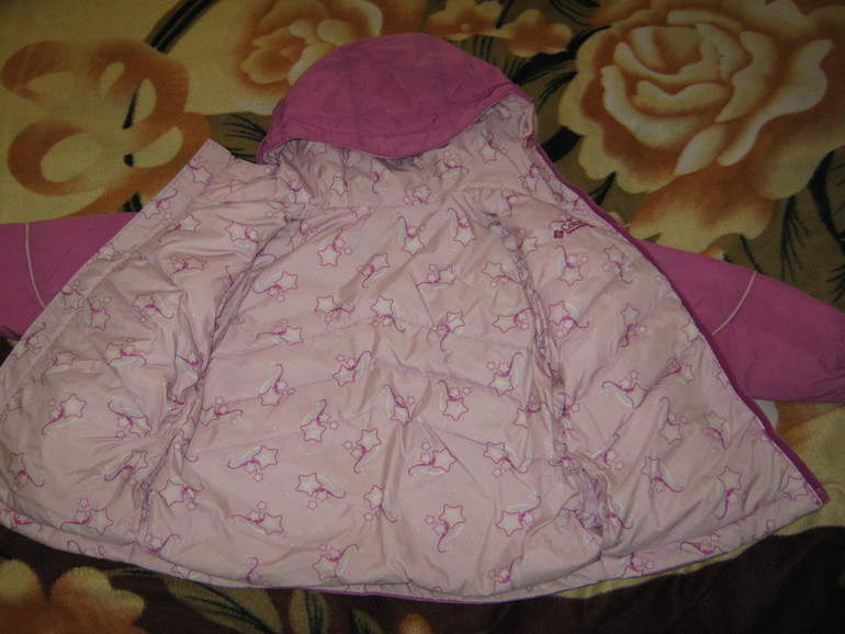 Зимние вещи для девочки 98-110см