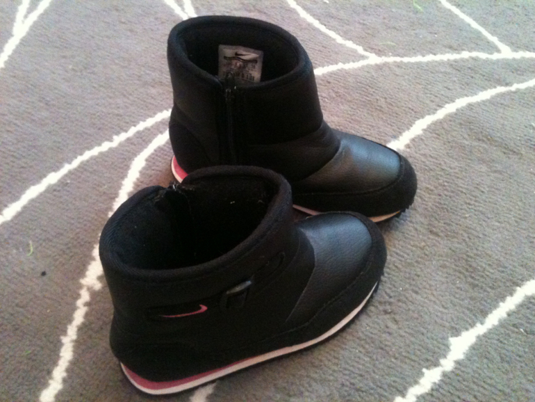 на девчонку