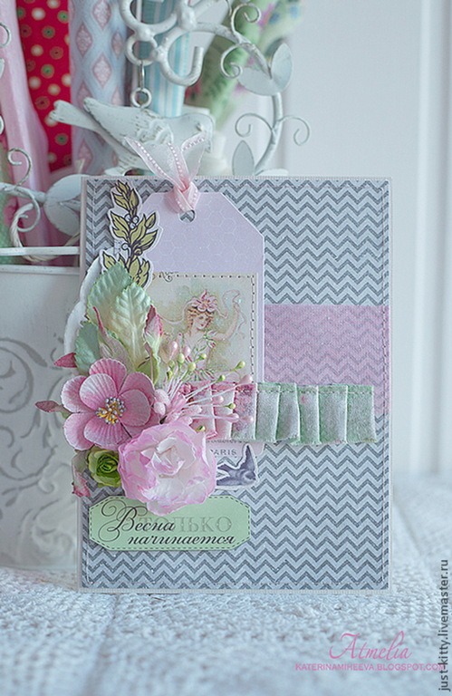 Открыточки к весенним праздникам)