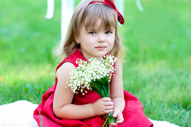 Мамина ягодка!