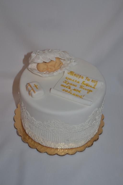 торт на крестины