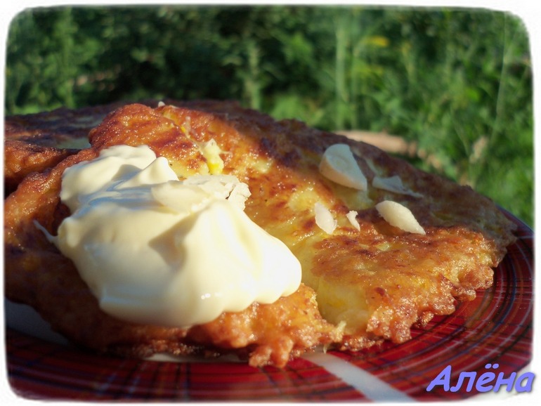 Оладьи из кабачков классические